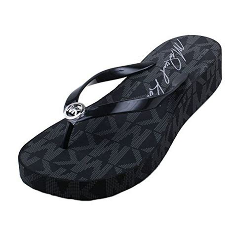 women michael kors flip flops|Michael Kors women's slides.